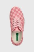 Дитячі кеди United Colors of Benetton колір рожевий Дитячі кеди United Colors of Benetton колір рожевий