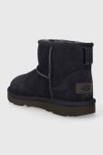 Дитячі замшеві чоботи UGG KIDS CLASSIC MINI II колір синій Дитячі замшеві чоботи UGG KIDS CLASSIC MINI II колір синій