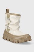 Дитячі чоботи UGG KIDS CLASSIC BRELLAH MINI колір бежевий