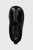 Дитячі чоботи UGG KIDS CLASSIC MINI MIRROR BALL колір чорний Дитячі чоботи UGG KIDS CLASSIC MINI MIRROR BALL колір чорний