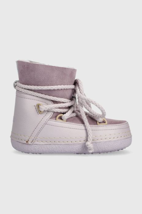 Дитячі шкіряні чоботи Inuikii колір фіолетовий (3681264) Дитячі шкіряні чоботи Inuikii колір фіолетовий (3681264)