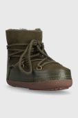 Дитячі замшеві чоботи Inuikii колір зелений (3645150)