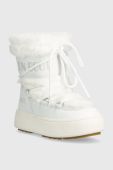Дитячі чоботи Moon Boot 34300900 MB JTRACK FAUX FUR WP колір білий Дитячі чоботи Moon Boot 34300900 MB JTRACK FAUX FUR WP колір білий