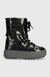 Дитячі чоботи Moon Boot 34301000 MB JTRACK TUBE GLITTER колір чорний Дитячі чоботи Moon Boot 34301000 MB JTRACK TUBE GLITTER колір чорний