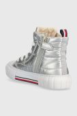 Дитячі кеди Tommy Hilfiger колір срібний (3446745) Дитячі кеди Tommy Hilfiger колір срібний (3446745)