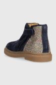 Дитячі замшеві черевики Pom D'api TRIX BACK колір синій (3616317) Дитячі замшеві черевики Pom D'api TRIX BACK колір синій (3616317)