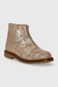 Дитячі замшеві черевики Pom D'api SISTER BOOTS колір бежевий (3531327) Дитячі замшеві черевики Pom D'api SISTER BOOTS колір бежевий (3531327)