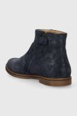 Дитячі замшеві черевики Pom D'api CITY COLIBRI колір синій (3530968)