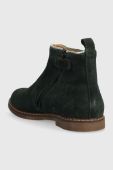 Дитячі замшеві черевики Pom D'api CITY FLORA колір зелений (3530978) Дитячі замшеві черевики Pom D'api CITY FLORA колір зелений (3530978)