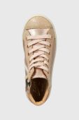 Дитячі шкіряні кеди Pom D'api SWAG ZIP LACE колір рожевий (3615835) Дитячі шкіряні кеди Pom D'api SWAG ZIP LACE колір рожевий (3615835)