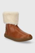 Дитячі шкіряні зимові черевики Shoo Pom колір коричневий (3610178) Дитячі шкіряні зимові черевики Shoo Pom колір коричневий (3610178)