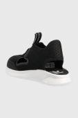 Дитячі сандалі adidas Originals 36 SANDAL C колір чорний