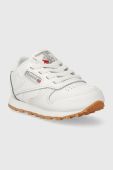 Дитячі кросівки Reebok Classic CL LTHR колір білий (3587048)