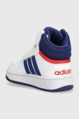 Дитячі кросівки adidas Originals HOOPS MID 3.0 AC I колір білий Дитячі кросівки adidas Originals HOOPS MID 3.0 AC I колір білий