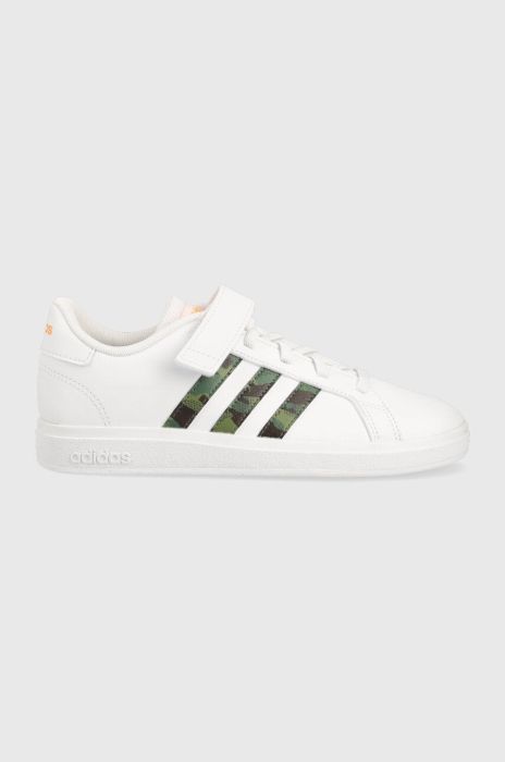 Дитячі кросівки adidas GRAND COURT 2.0 EL колір білий (3333957) Дитячі кросівки adidas GRAND COURT 2.0 EL колір білий (3333957)