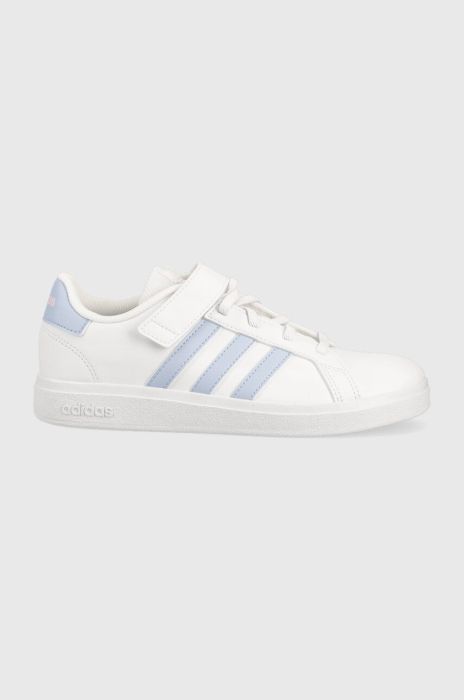 Дитячі кросівки adidas GRAND COURT 2.0 EL колір білий (3334670) Дитячі кросівки adidas GRAND COURT 2.0 EL колір білий (3334670)