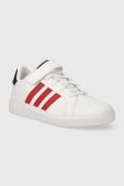Дитячі кросівки adidas GRAND COURT 2.0 EL колір білий (3680413) Дитячі кросівки adidas GRAND COURT 2.0 EL колір білий (3680413)