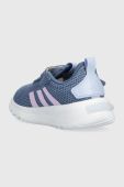 Дитячі кросівки adidas RACER TR23 EL I колір блакитний Дитячі кросівки adidas RACER TR23 EL I колір блакитний