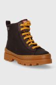 Дитячі черевики Camper Brutus Kids колір коричневий (3405909)