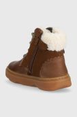 Дитячі шкіряні зимові черевики Camper Kiddo Kids колір коричневий (3475993)