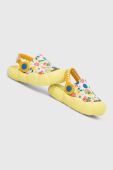 Дитячі шльопанці Melissa CRIATURA + FABULA BB колір жовтий Дитячі шльопанці Melissa CRIATURA + FABULA BB колір жовтий