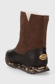 Дитячі шкіряні зимові черевики Emu Australia K12941 Baker колір коричневий Дитячі шкіряні зимові черевики Emu Australia K12941 Baker колір коричневий