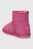 Дитячі замшеві чоботи Emu Australia K12958 Barton Heart колір рожевий
