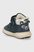Дитячі замшеві туфлі Primigi колір блакитний (3674078)