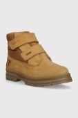 Дитячі замшеві зимові черевики Primigi колір жовтий Дитячі замшеві зимові черевики Primigi колір жовтий