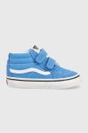 Дитячі кеди Vans TD SK8-Mid Reissue V колір блакитний Дитячі кеди Vans TD SK8-Mid Reissue V колір блакитний
