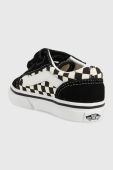 Дитячі кеди Vans TD Old Skool V колір чорний Дитячі кеди Vans TD Old Skool V колір чорний