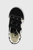 Дитячі кеди Vans TD Old Skool V колір чорний Дитячі кеди Vans TD Old Skool V колір чорний