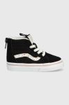 Дитячі кеди Vans TD SK8-Hi Zip колір чорний Дитячі кеди Vans TD SK8-Hi Zip колір чорний