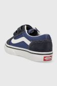 Дитячі кеди Vans TD Old Skool V колір синій