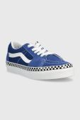 Дитячі кеди Vans UY SK8-Low колір блакитний Дитячі кеди Vans UY SK8-Low колір блакитний