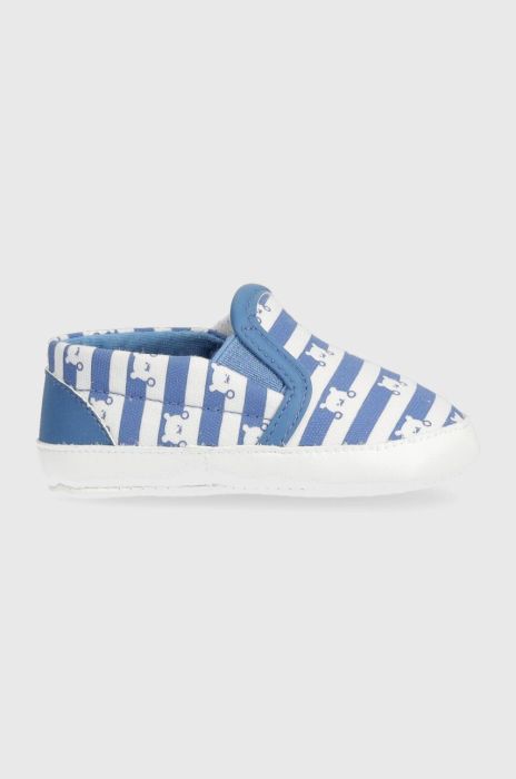 Черевики для немовля United Colors of Benetton колір блакитний (3430320)