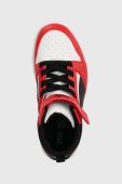 Дитячі кросівки Puma Rebound V6 Mid AC+ PS колір червоний Дитячі кросівки Puma Rebound V6 Mid AC+ PS колір червоний
