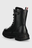 Дитячі зимові черевики Tommy Hilfiger колір чорний (3383605)