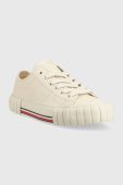 Дитячі кросівки Tommy Hilfiger колір бежевий (3389372) Дитячі кросівки Tommy Hilfiger колір бежевий (3389372)