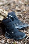 Дитячі черевики Jack Wolfskin POLAR BOOT TEXAPORE HIGH VC колір чорний