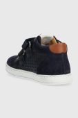 Дитячі шкіряні туфлі Pom D'api колір синій (3486305)