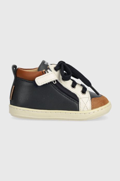 Дитячі шкіряні туфлі Shoo Pom колір синій (3554901) Дитячі шкіряні туфлі Shoo Pom колір синій (3554901)