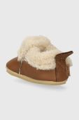 Дитячі тапочки Shoo Pom колір коричневий Дитячі тапочки Shoo Pom колір коричневий