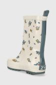 Дитячі гумові чоботи zippy колір бежевий