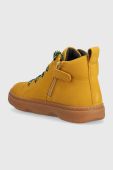 Дитячі шкіряні туфлі Camper Kiddo Kids колір жовтий