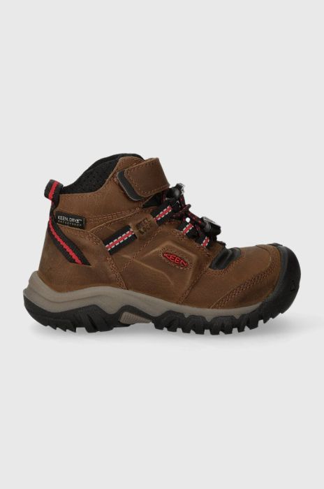 Дитячі замшеві зимові черевики Keen колір коричневий (3575516) Дитячі замшеві зимові черевики Keen колір коричневий (3575516)