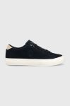 Замшеві кросівки Tommy Hilfiger TH HI VULC STREET LOW колір синій FM0FM04590 Замшеві кросівки Tommy Hilfiger TH HI VULC STREET LOW колір синій FM0FM04590