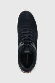 Замшеві кросівки Tommy Hilfiger CORE HILFIGER SUEDE колір синій FM0FM04592