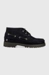 Замшеві туфлі Tommy Hilfiger TH BOAT BOOT CLASSIC чоловічі колір синій FM0FM04684 Замшеві туфлі Tommy Hilfiger TH BOAT BOOT CLASSIC чоловічі колір синій FM0FM04684