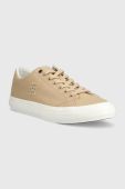 Кеди Tommy Hilfiger TH HI VULC STREET LOW чоловічі колір бежевий FM0FM04688 Кеди Tommy Hilfiger TH HI VULC STREET LOW чоловічі колір бежевий FM0FM04688